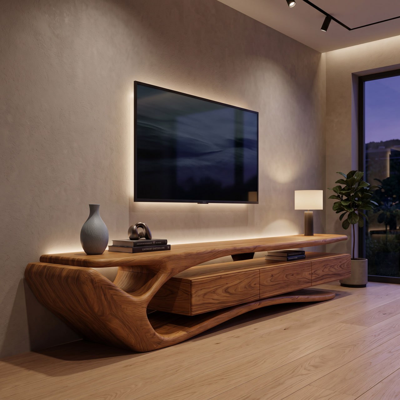 Contemporary TV Stand For Living Room - Image 3